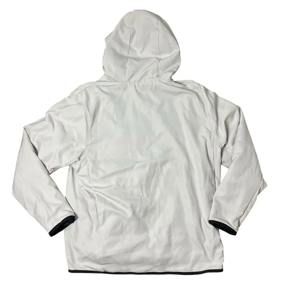 Nike Jacket Mens L White Tech Essentials Zip Repel Insulated Hooded CU4485-203‎